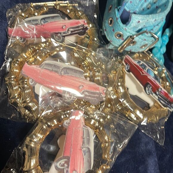 Pink Cadillac hoops  - Picture 3 of 3